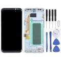 OLED LCD Screen for Samsung Galaxy S8+ SM-G955 With Digitizer Full Assembly with Frame (Blue)