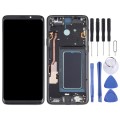 OLED LCD Screen for Samsung Galaxy S9+ SM-G965 Digitizer Full Assembly with Frame (Black)