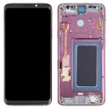 OLED LCD Screen for Samsung Galaxy S9+ SM-G965 Digitizer Full Assembly with Frame (Purple)