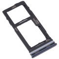 For Samsung Galaxy M52 5G SM-M526B Original SIM Card Tray + SIM Card Tray / Micro SD card tray (Blac