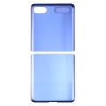 For Samsung Galaxy Z Flip 4G SM-F700 Glass Battery Back Cover (Blue)