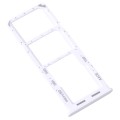 For Samsung Galaxy A13 SM-A135 Original SIM Card Tray + SIM Card Tray + Micro SD Card Tray (White)