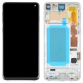TFT LCD Screen For Samsung Galaxy S10 SM-G973 Digitizer Full Assembly with Frame,Not Supporting Fing