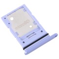 For Samsung Galaxy A54 SM-A546 Original SIM Card Tray + Micro SD Card Tray (Purple)