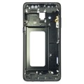 For Galaxy A8+ (2018), A730F, A730F/DS Front Housing LCD Frame Bezel Plate (Black)