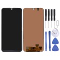 Original Super AMOLED LCD Screen for Galaxy A20 with Digitizer Full Assembly(Black)