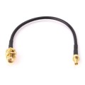 RG174 CRC9 Male Straight TO SMA Female Connecting Cable Extension, Length: 15cm