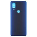 Battery Back Cover for Motorola Moto One Vision(Blue)