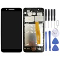 OEM LCD Screen for Vodafone Smart N9 / VFD720 with Digitizer Full Assembly With Frame (Black)