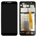 OEM LCD Screen for Vodafone Smart N9 / VFD720 with Digitizer Full Assembly With Frame (Black)