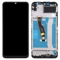 OEM LCD Screen for Huawei Y6p Digitizer Full Assembly with Frame(Black)