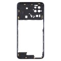 For OPPO A72 5G PDYM20 Middle Frame Bezel Plate (Black)