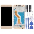 OEM LCD Screen for Huawei Enjoy 7 Plus/Y7 Prime Digitizer Full Assembly with Frame(Gold)