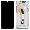 TFT LCD Screen for Xiaomi Redmi Note 8 Pro Single SIM Digitizer Full Assembly with Frame(Silver)