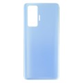 For Vivo X50 Pro V2005A Battery Back Cover (Blue)