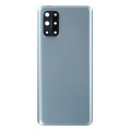 For OnePlus 8T Battery Back Cover with Camera Lens Cover (Silver)