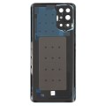 For OnePlus 9R Battery Back Cover With Camera Lens (Blue)