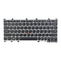 US Version Keyboard With Back Light for Lenovo Thinkpad Yoga 260 / Yoga 370 / X380(Silver)