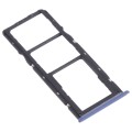 For OPPO Realme Narzo 20  SIM Card Tray + SIM Card Tray + Micro SD Card Tray (Blue)