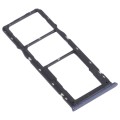 For OPPO A15s CPH2179  SIM Card Tray + SIM Card Tray + Micro SD Card Tray (Black)