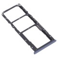 For OPPO A35 CPH2179  SIM Card Tray + SIM Card Tray + Micro SD Card Tray (Black)