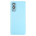 For OnePlus Nord 2 Battery Back Cover with Camera Lens Cover (Blue)