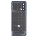 For OnePlus Nord CE 5G Battery Back Cover with Camera Lens Cover (Black)
