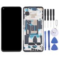 Original Super AMOLED Material LCD Screen and Digitizer Full Assembly with Frame for OPPO Realme GT