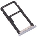 SIM Card Tray + Micro SD Card Tray for ZTE Blade V9 (Silver)