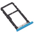 SIM Card Tray + SIM Card Tray / Micro SD Card Tray for ZTE Blade V10 Vita (Blue)