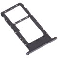 SIM Card Tray + Micro SD Card Tray for ZTE Blade V2020 Smart (Black)