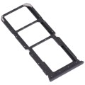 For OPPO A54S CPH2273  SIM Card Tray + SIM Card Tray + Micro SD Card Tray (Black)