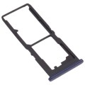 For vivo Y30 Standard / Y12s SIM Card Tray + SIM Card Tray + Micro SD Card Tray (Black)