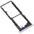 For vivo Y30 Standard / Y12s SIM Card Tray + SIM Card Tray + Micro SD Card Tray (White)