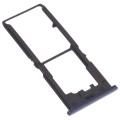 For vivo Y12S 2021 / Y12a V2069 SIM Card Tray + SIM Card Tray + Micro SD Card Tray (Black)