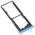 For vivo Y12S 2021 / Y12a V2069 SIM Card Tray + SIM Card Tray + Micro SD Card Tray (Blue)