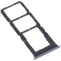 For vivo Y11s V2028 SIM Card Tray + SIM Card Tray + Micro SD Card Tray (Blue)