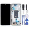 Original OLED LCD Screen for Xiaomi Mi 11T / 11T Pro Digitizer Full Assembly with Frame(Silver)