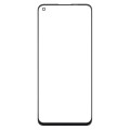 For OnePlus Nord 2 5G DN2101 DN2103 Front Screen Outer Glass Lens (Black)
