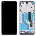 TFT LCD Screen for TCL 10L / 10 Lite T770H Digitizer Full Assembly with Frame (Silver)