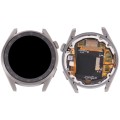 Original LCD Screen and Digitizer Full Assembly With Frame for Huawei Watch 3 Pro(Silver)
