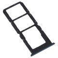 For OPPO Reno2 Z/Reno2 F  SIM Card Tray + SIM Card Tray + Micro SD card tray (Black)