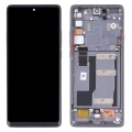Original LCD Screen for TCL 20 Pro 5G T810H Digitizer Full Assembly with Frame (Black)