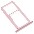 SIM Card Tray + SIM Card Tray / Micro SD Card Tray for Honor Mate 9 Lite (Pink)