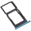 SIM Card Tray + SIM Card Tray / Micro SD Card Tray for Huawei Nova Y60 (Green)