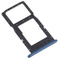 SIM Card Tray + SIM Card Tray / Micro SD Card Tray for Huawei Nova Y60 (Blue)