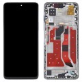 Original LCD Screen and Digitizer Full Assembly with Frame for Huawei Nova 9 SE(Silver)