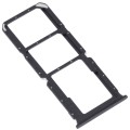 For OPPO A93s 5G SIM Card Tray + SIM Card Tray + Micro SD Card Tray (Black)