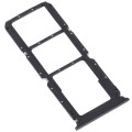 For OPPO A93s 5G SIM Card Tray + SIM Card Tray + Micro SD Card Tray (Black)