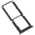 For OPPO A55 5G / A53S 5G SIM Card Tray + SIM Card Tray + Micro SD Card Tray (Black)